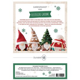 Garenpakket Kerst Gnooms voor boek Feestelijke Gnooms