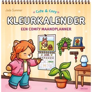 Cute & Cozy Kleurkalender Jade Summer