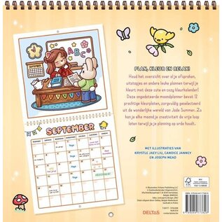 Cute & Cozy Kleurkalender Jade Summer