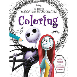 Disney Coloring Tim Burton's The Nightmare before Christmas