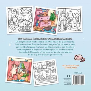 Cozy Kitties - Comfy kleurboek Jade Summer