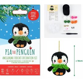 Amigurumi-haakpakket 'Pia the Penguin'