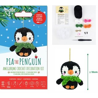 Amigurumi-haakpakket 'Pia the Penguin'