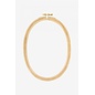 Ovalen houten borduurring 18 x 24 cm