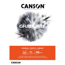 Canson - Graduate - Sketch 96g/m² A3