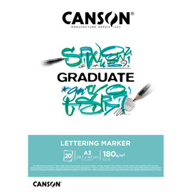 Canson - Graduate - Lettering Marker A3 180g/m²