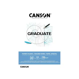Canson - Graduate - Tracing Paper Pad Satin A3 70G