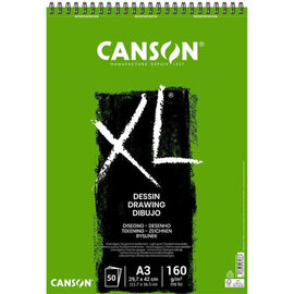 Canson XL Drawing - Tekenpapier 160g/m² A3 - 50vellen