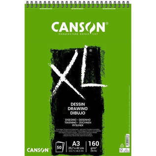 Canson XL Drawing - Tekenpapier 160g/m² A3 - 50vellen