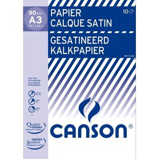 Canson Gesatineerd Kalkpapier 90g/m²  A3