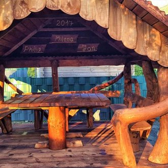 Rustikale Pavillons Aus Holz Rustikale Gartenpavillons De