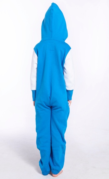 Nordic Way Onesie Jumpsuit Kids Blauw nordic way kopen in de aanbieding