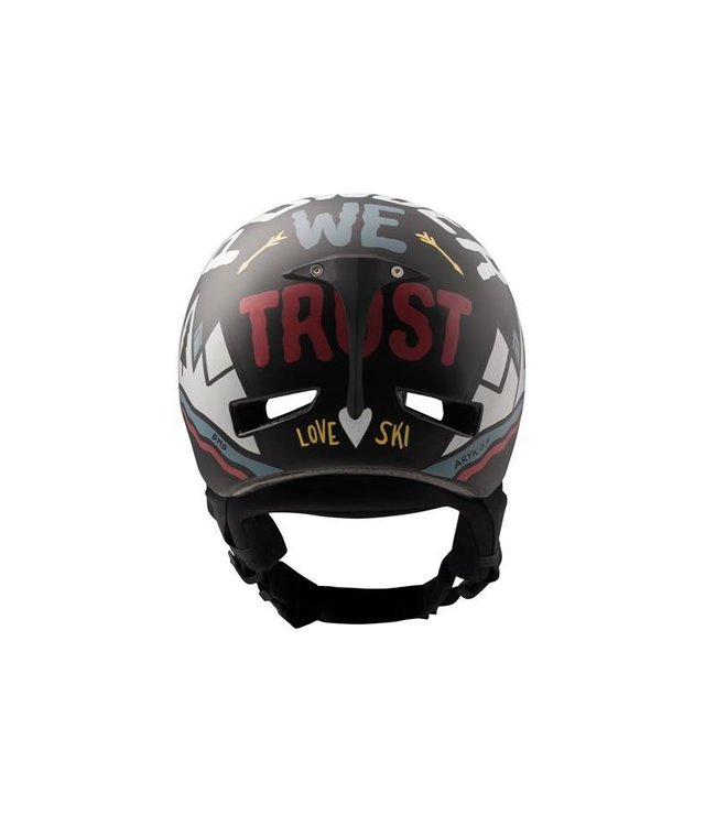 DMD Polvo - Casco de esquí en molde Negro