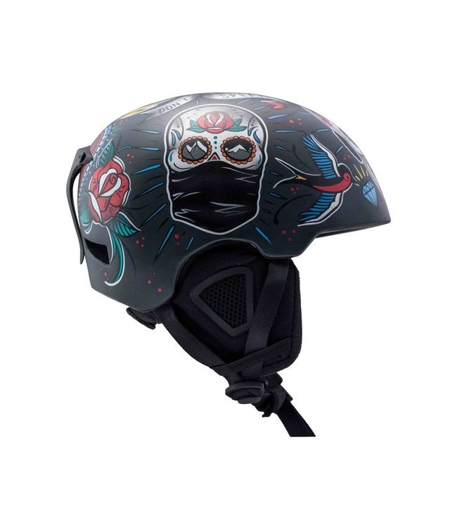 DMD Secret - In-Mould Skihelm Schwarz