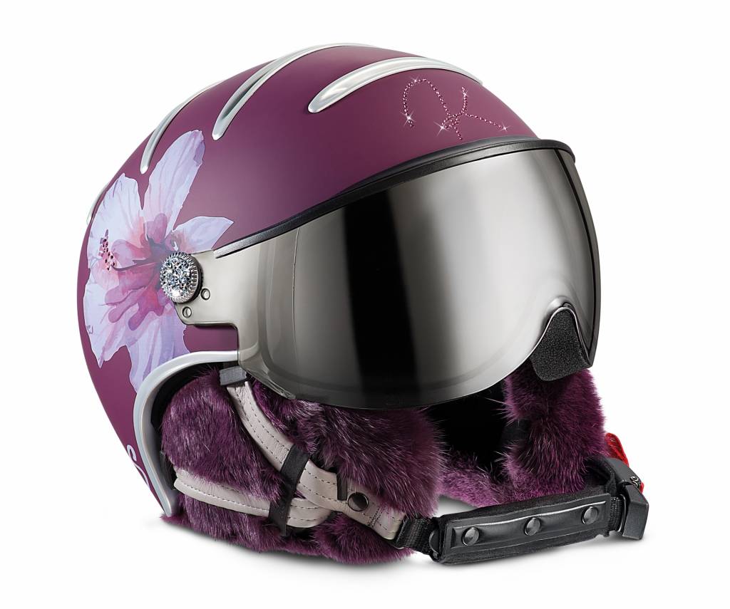 Kask Lifestyle lady fur hybiscus purple female VIOLET Size: S 6 7/8