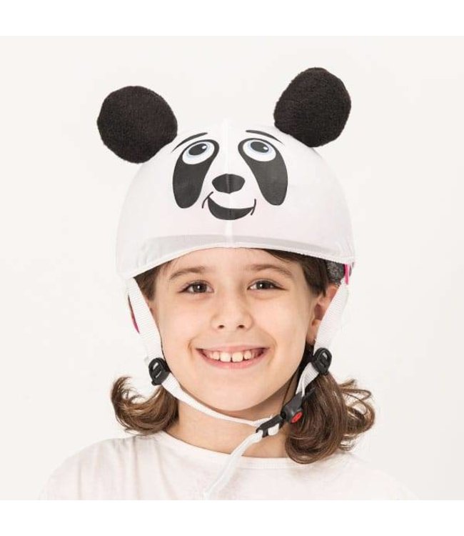 Panda Bear hat skihelm cover kindermaat