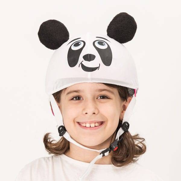 Panda Bear hat ski helmet cover children's size