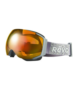 RĒVO Goggles Masque Wordsmith Gris Clair