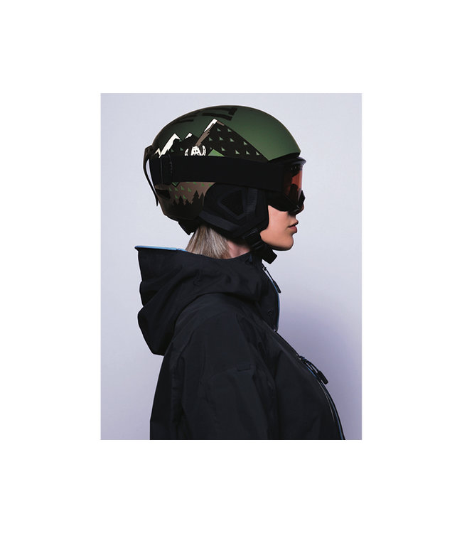 DMD Yeti - In-Mold Skihelm Grün