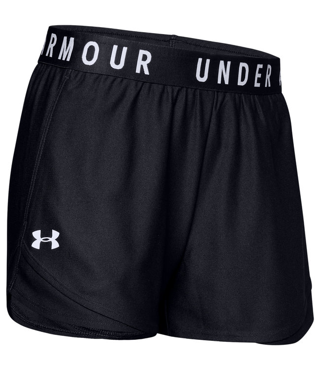 Under Armour Play Up Shorts 3.0- Black / Black / White