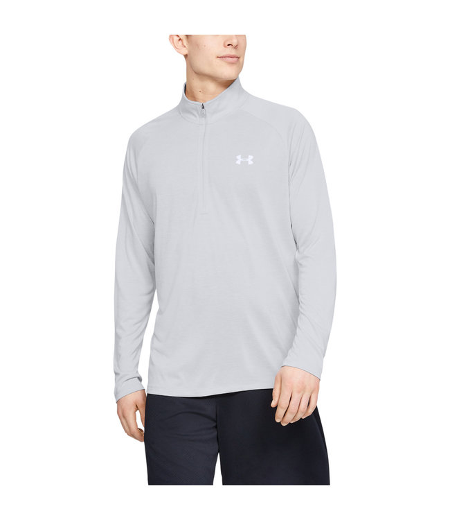 Under Armour Tech 2.0 1/2 Zip-Halo Grijs - Heren