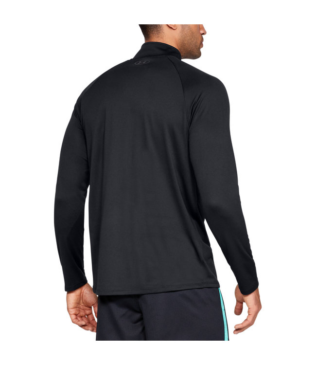 Under Armour UA Tech 2.0 1/2 Reißverschluss - Schwarz - Herren