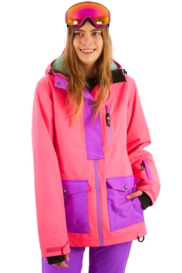 Veste de ski et snowboard femme OOSC 1080 - violet et rose -  Wintersport-Store.com
