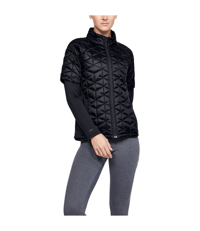 Under Armour UA CG Reactor Elements Hybrid Jacket- Black Ladies