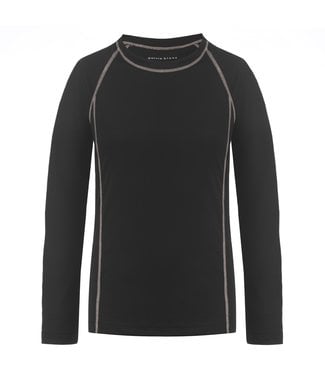 Poivre Blanc SUÉTER MUJER MERINO NEGRO