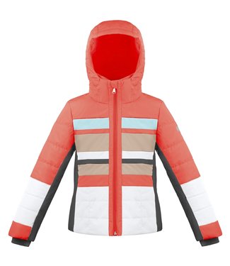 Poivre Blanc, Hybrid Ski Jacket veste de ski femmes Scarlet rouge