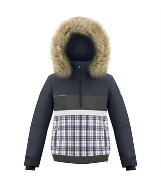 Poivre Blanc GOTISCHE MÄDCHEN-SKIJACKE / TARTAN