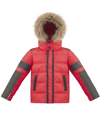 Poivre Blanc DOUDOUNE GARCON SCARLET / KHAKI