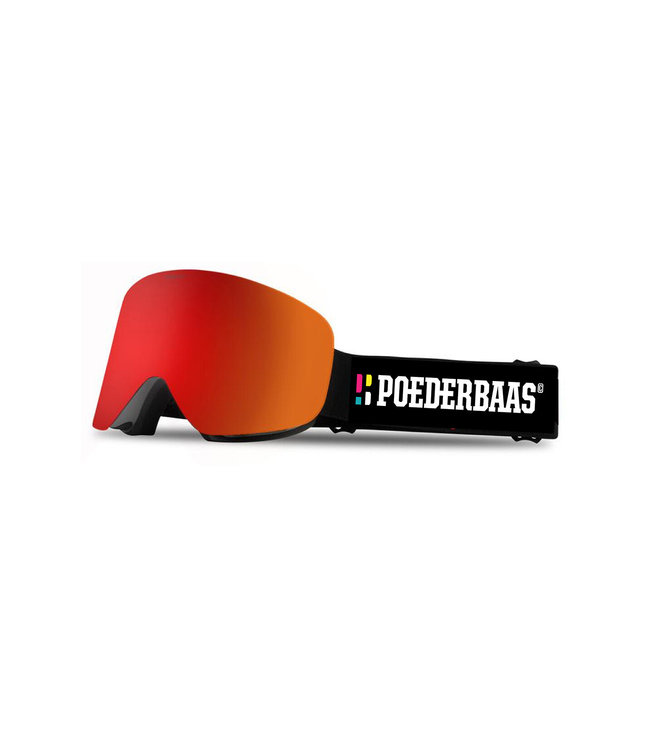 Poederbaas Freeride Goggle Red