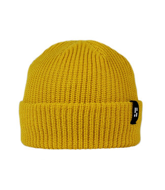 Poederbaas Yellow Snow - Gele muts
