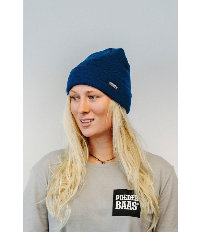 Poederbaas Colorful Basic hat - blue