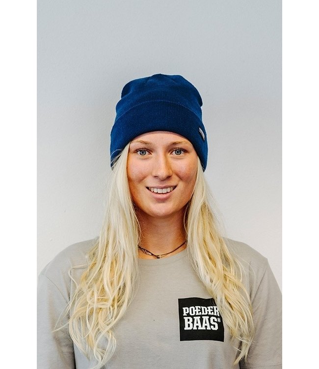 Poederbaas Sombrero básico de colores - azul