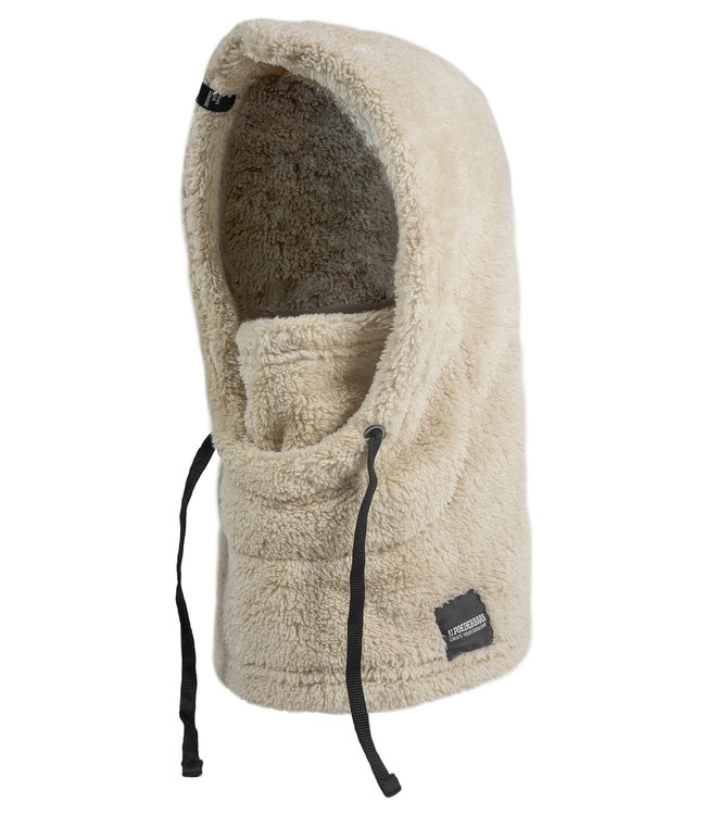 Poederbaas Beige teddy fleece Balaclava from Poederbaas (facemask)