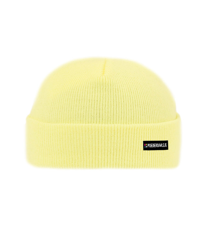 Poederbaas Powderyellow kids beanie