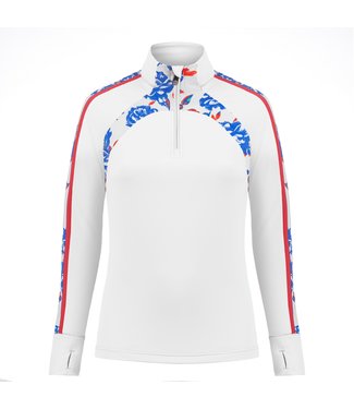 Poivre Blanc BASELAYER PULLOVER WEISS / BLUME