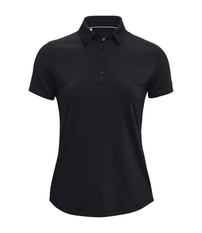 Under Armour Polo UA Zinger Manga Corta-Negro / / Negro