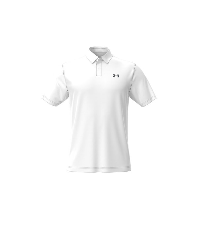 Under Armour T2G Polo-White / Pitch Gray