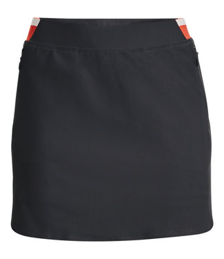 Under Armour Links gestrickt Skort-Jet Grey / Venom Red / Beta Tint