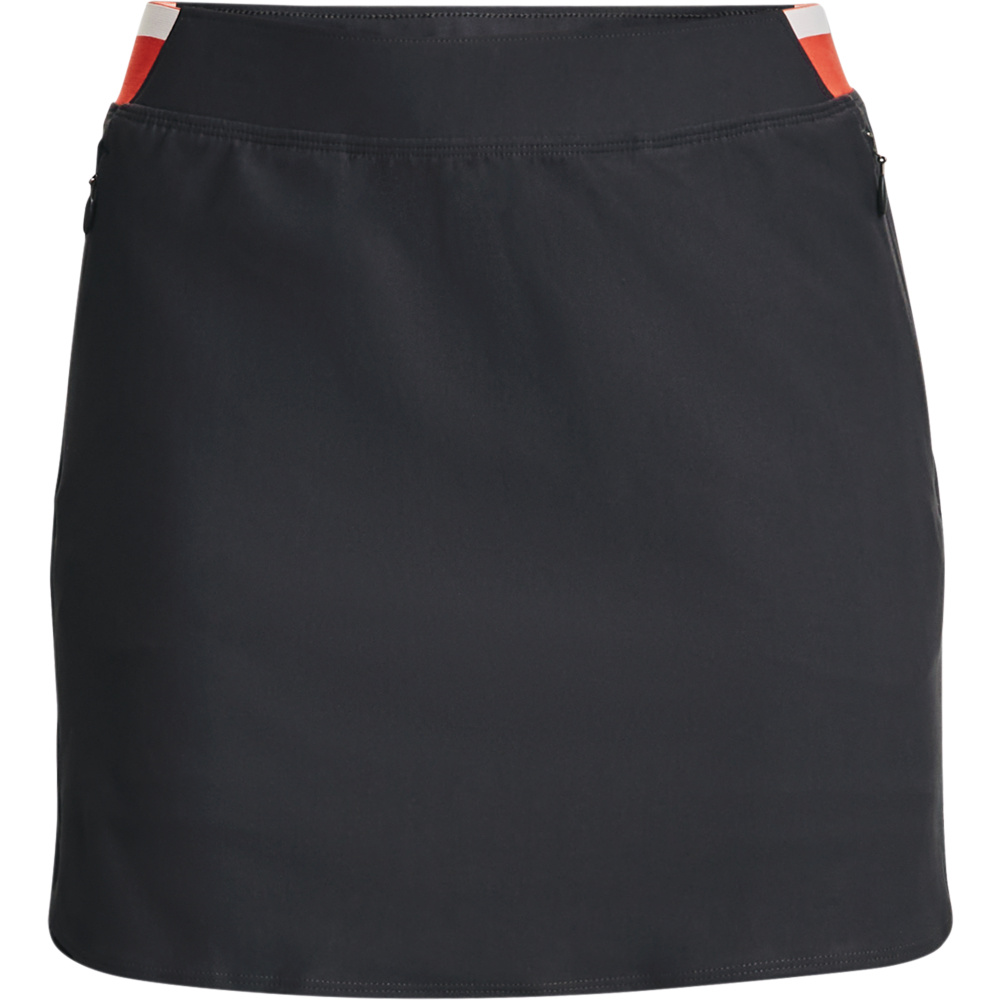 Links Knit Skort-Jet Grey / Venom Red / Beta Tint