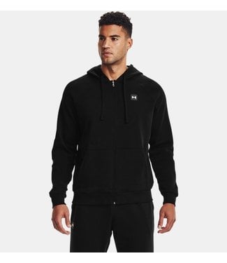 Under Armour Rival Fleece Hoodie-Zwart / Onyx Wit