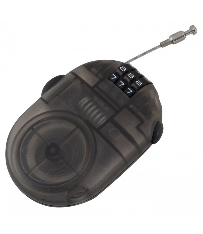 Staz Candado de esquí, combinación Negro