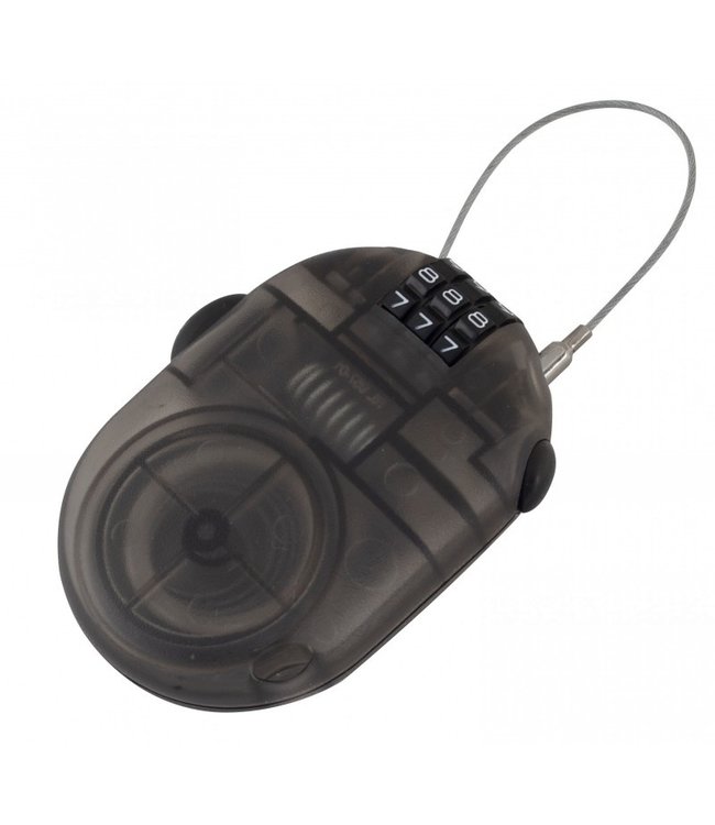 Staz Candado de esquí, combinación Negro