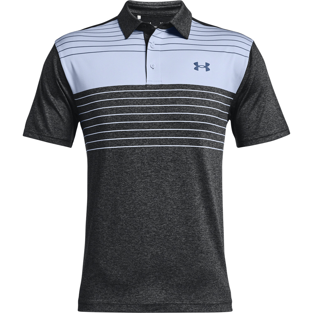 Under Armor Polo 2.0-Black / Isotope Blue - Wintersport-store.com