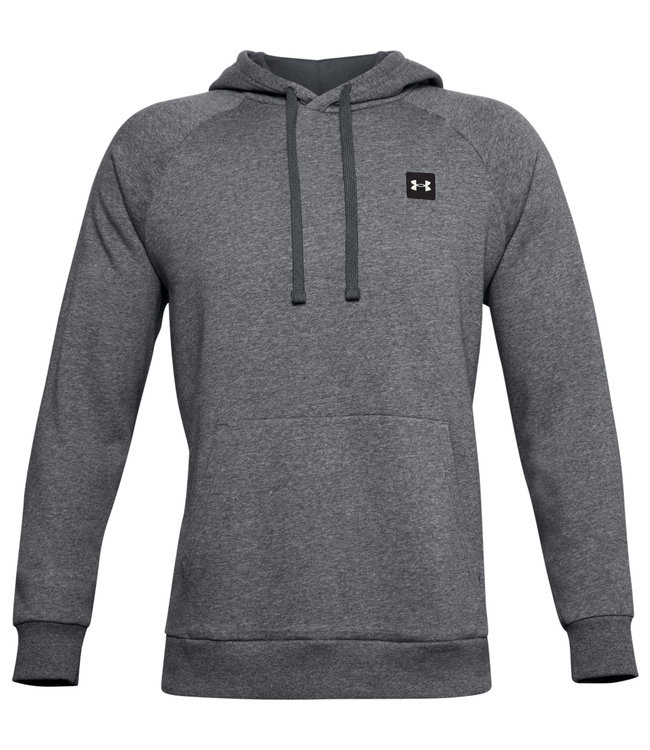 Under Armour Rivalisierende Fleece Hoodie-Pitch Grey