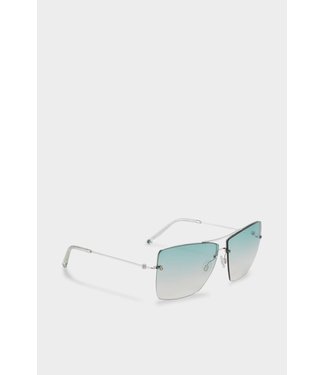 Bogner Lunettes de soleil Saasfee - Argent / Bleu - Femme