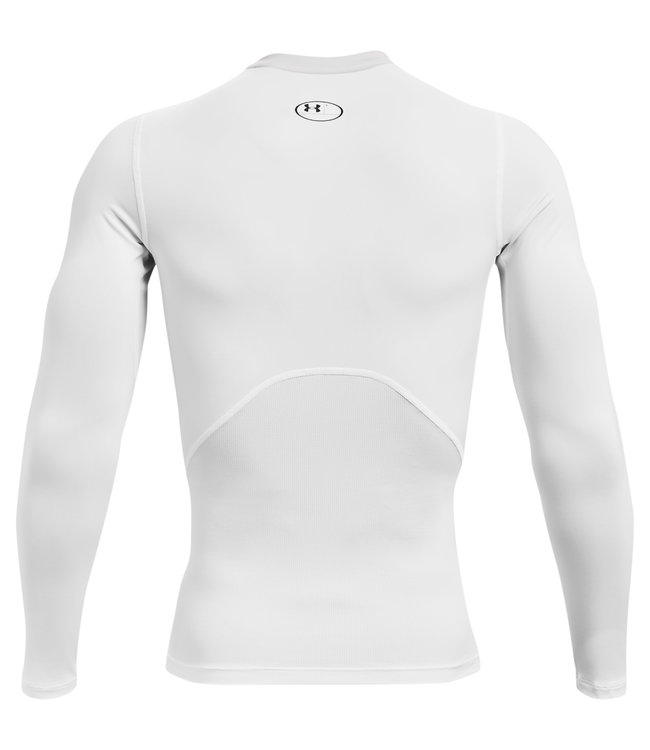 Under Armour UA HG Armor Comp LS - Blanc - Homme